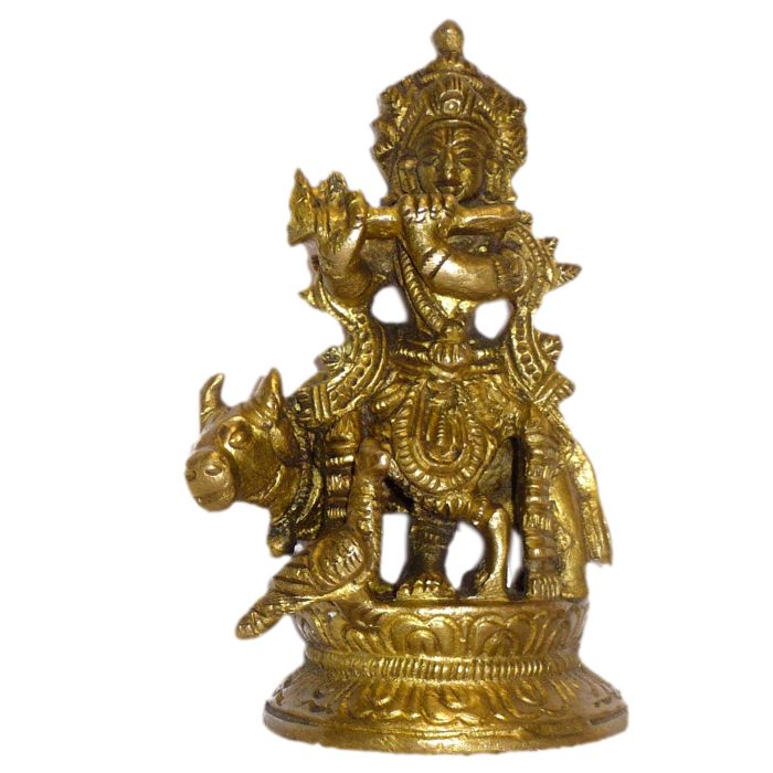 Krishna God Idol Brass Idol | Deity Idol Exclusive Collection - Image 1