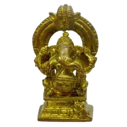 Kaman Ganesha Brass Idol | Deity Idol Exclusive Collection