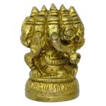 Panchmukhi Ganesha Brass Idol | Deity Idol Exclusive Collection