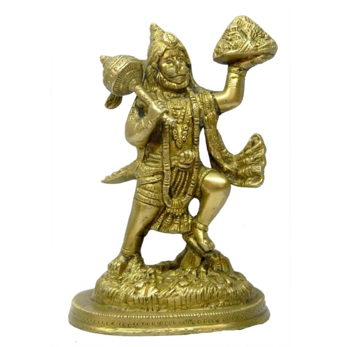 God Idol Of Hanuman Brass Idol | Deity Idol Exclusive Collection - Image 1