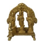 Statue Of Ram Darbar Brass | Handcrafted Deity Statue for Home Temple & Divine Blessings