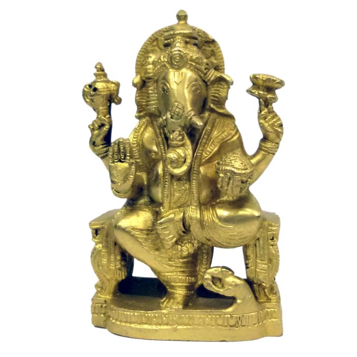 God Statue of Ganesha Brass Idol | Deity Idol Exclusive Collection - Image 1