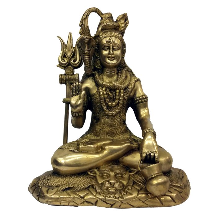 God Idol Of Shiv Brass Idol | Deity Idol Exclusive Collection - Image 1