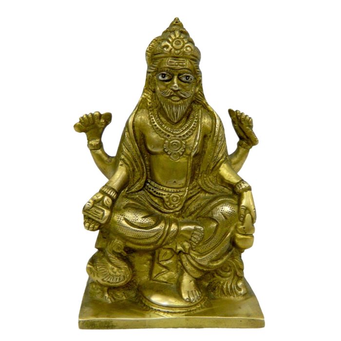 Vishvakarman Brass Idol | Deity Idol Exclusive Collection - Image 1