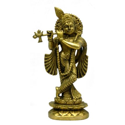 Krishna God Brass Idol | Deity Idol Exclusive Collection