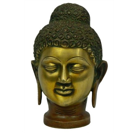 Buddha Face Brass Idol | Deity Idol Exclusive Collection