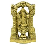 Tirupati Balaji Brass | Handcrafted Deity Statue for Home Temple & Divine Blessings