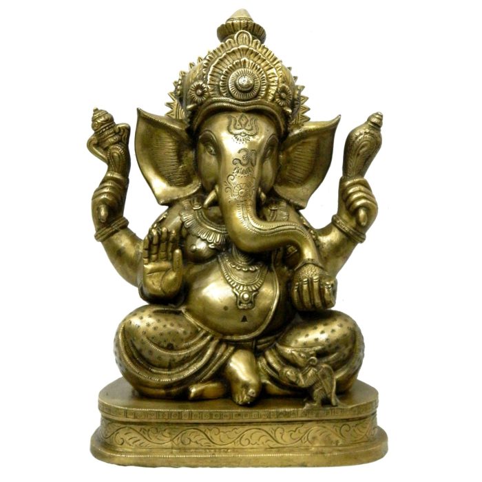 Ganesha Idol God Brass Idol | Deity Idol Exclusive Collection - Image 1