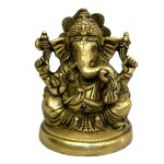 Statue Of Ganesh Brass | Symbol of Obstacle Removal Ganesha Idol Symbol of Prosperity & Success