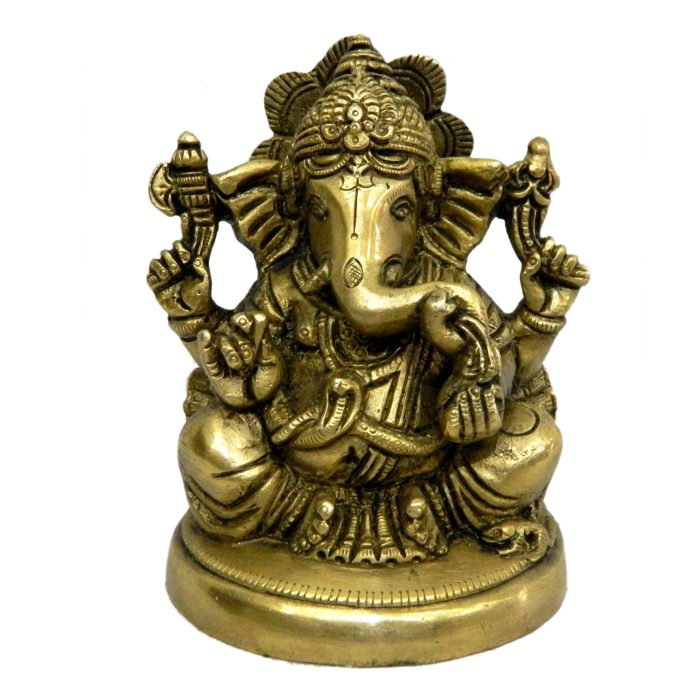 Statue Of Ganesh Brass Idol | Deity Idol Exclusive Collection - Image 1