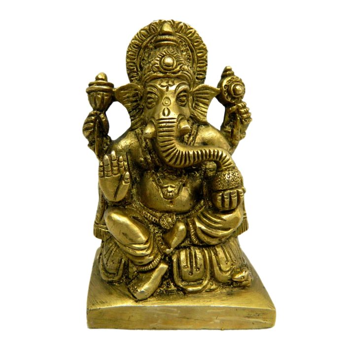 Ganesh God Idol Brass Idol | Deity Idol Exclusive Collection - Image 1