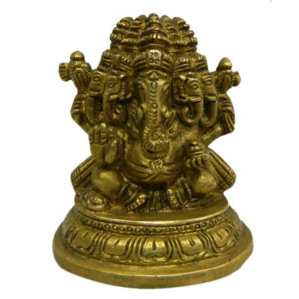 God Idol Of Panchmukhi Ganesh Brass  Idol | Deity Idol Exclusive Collection