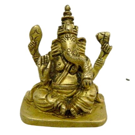God Idol Of Sitting Ganesh Brass Idol | Deity Idol Exclusive Collection