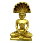 Decorative Paswanath Swami Brass | Authentic Hindu Deity Statue for Sacred Worship