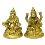 Religious Idol Of Kuber Laxmi Brass | Lord Kuber Wealth God Statue for Financial Prosperity