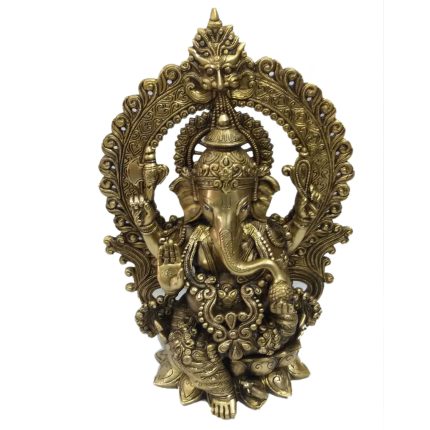 Statue Of Kaman Ganesh Brass Idol | Deity Idol Exclusive Collection