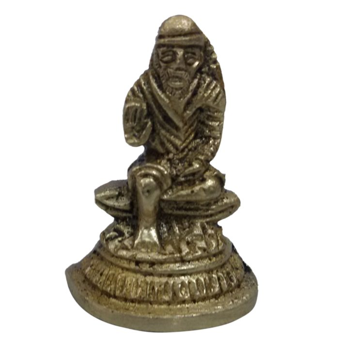 Small Idol Of Sai Baba God Brass For Idol | Deity Idol Exclusive Collection - Image 1