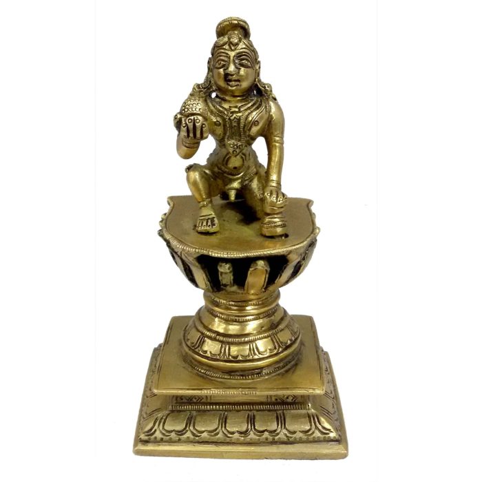 Statue Of Bal Krishna God Idol Brass  Idol | Deity Idol Exclusive Collection - Image 1