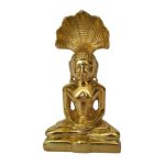 Parshvanatha Statue Jain Idol Brass | Authentic Hindu Deity Statue for Divine Blessings