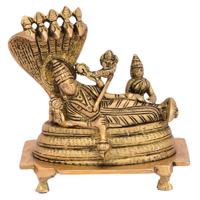 Vishnu Laxmi Religious God Idol Brass Idol | Deity Idol Exclusive Collection - Image 1