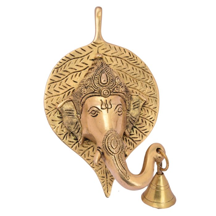 Ganesh Wall Hanging Brass Idol | Deity Idol Exclusive Collection - Image 1
