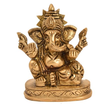 Brass Statue Of Ganesh Idol | Deity Idol Exclusive Collection