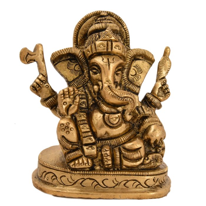 Ganesh God Idol Brass Idol | Deity Idol Exclusive Collection - Image 1
