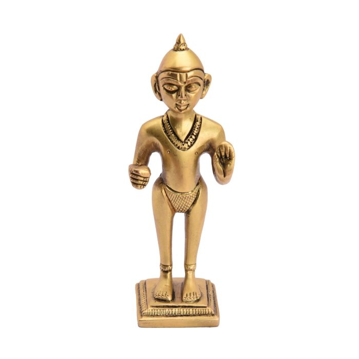 Statue Of Swaminarayana Small Child Brass  Idol | Deity Idol Exclusive Collection - Image 1