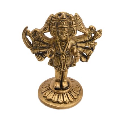 Panchmukhi Hanuman Brass Idol | Deity Idol Exclusive Collection