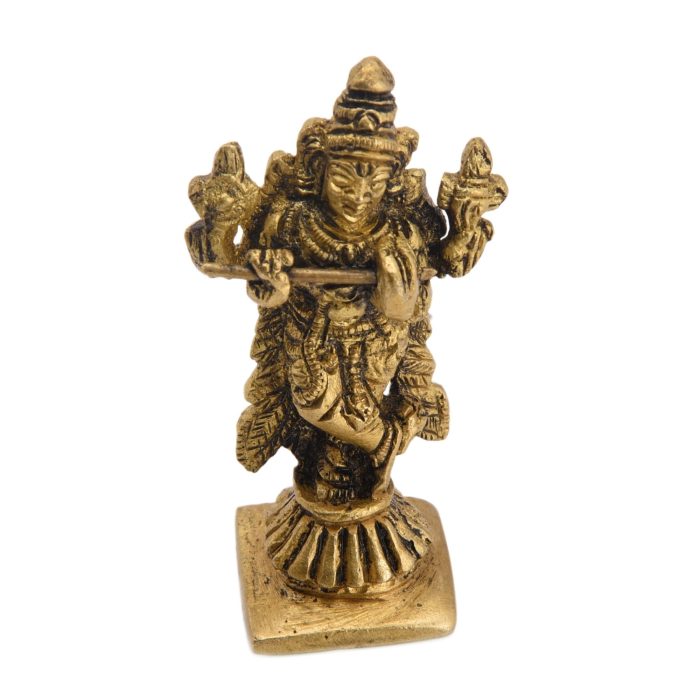 Lord Krishna Idol Brass Idol | Deity Idol Exclusive Collection - Image 1