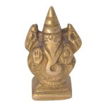 Vighnaharta Ganesh Idol Brass | Symbol of Obstacle Removal Ganesha Idol Symbol of Prosperity & Success