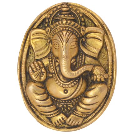 Decorative Ganesh Wall Hanging Brass  Idol | Deity Idol Exclusive Collection