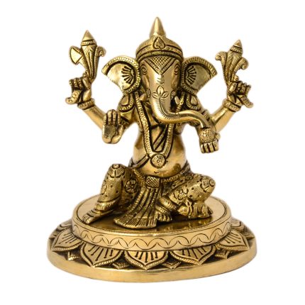 Statue Of God Ganesh Brass Idol | Deity Idol Exclusive Collection