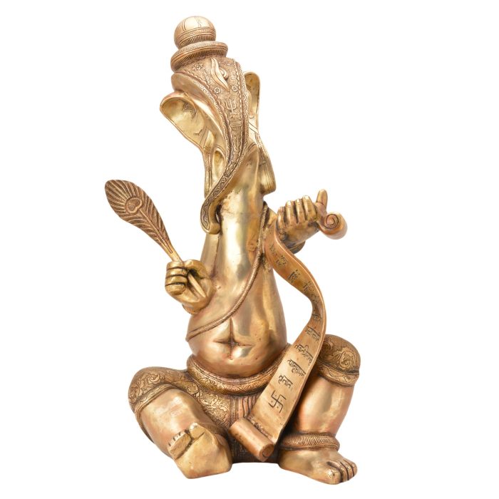 God Statue Of Ganesh Brass Idol | Deity Idol Exclusive Collection - Image 1