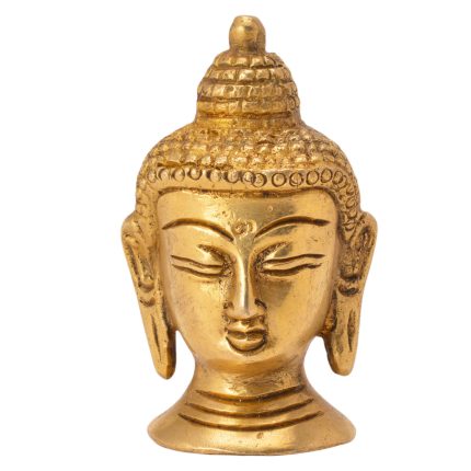 Decorative Buddha Face Brass Idol | Deity Idol Exclusive Collection