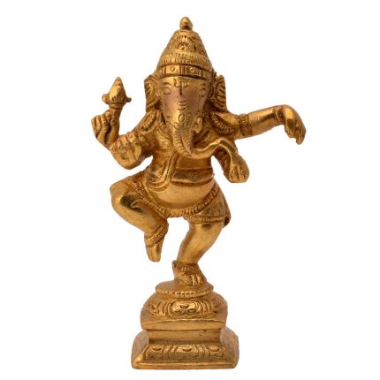 Dancing Ganesh Brass Idol | Deity Idol Exclusive Collection