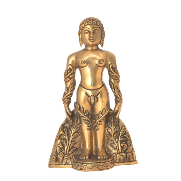 Bahubali Statue Medium Size Brass Idol | Deity Idol Exclusive Collection - Image 1