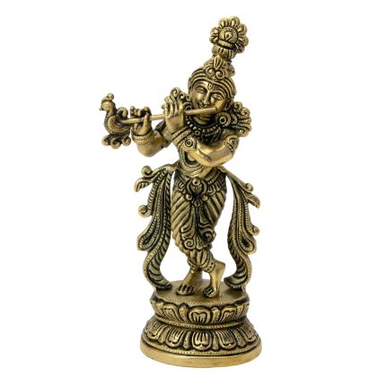 Decorative Krishna Idol Statue Brass Idol | Deity Idol Exclusive Collection