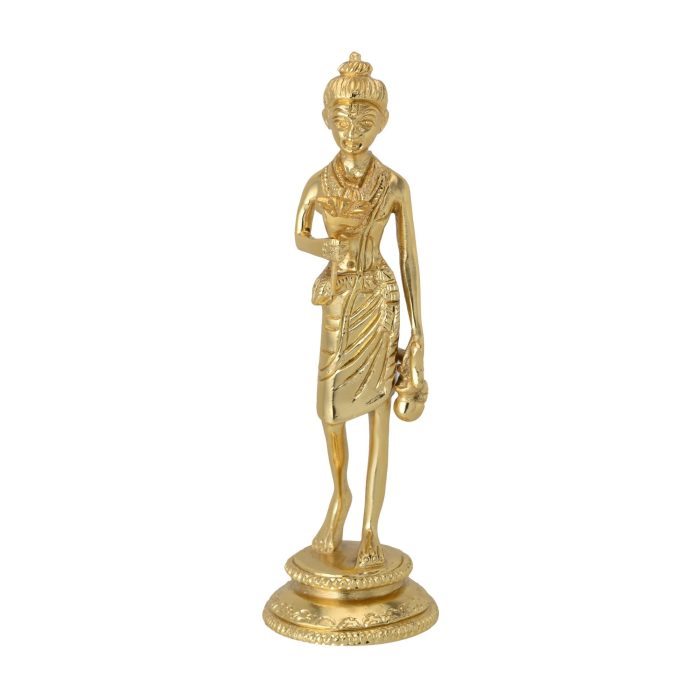 Gold Plated Neel Kanthvarni Brass Idol | Deity Idol Exclusive Collection - Image 1