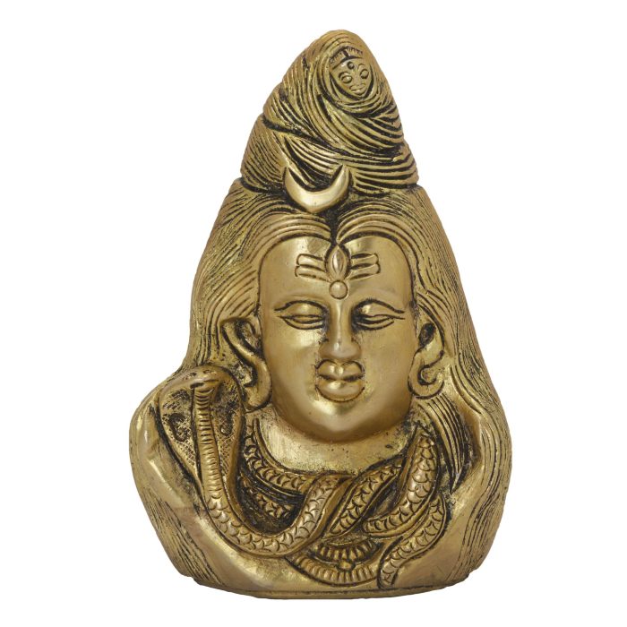 Shiv Face God Idol Brass Idol | Deity Idol Exclusive Collection - Image 1