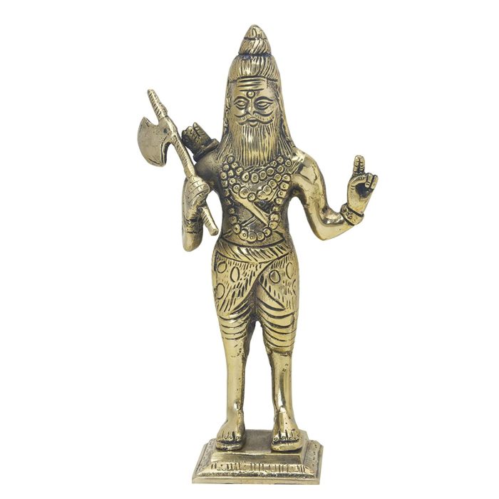 Brass Parashurama God Idol Murti for Home Temple Collectible  Idol | Deity Idol Exclusive Collection - Image 1