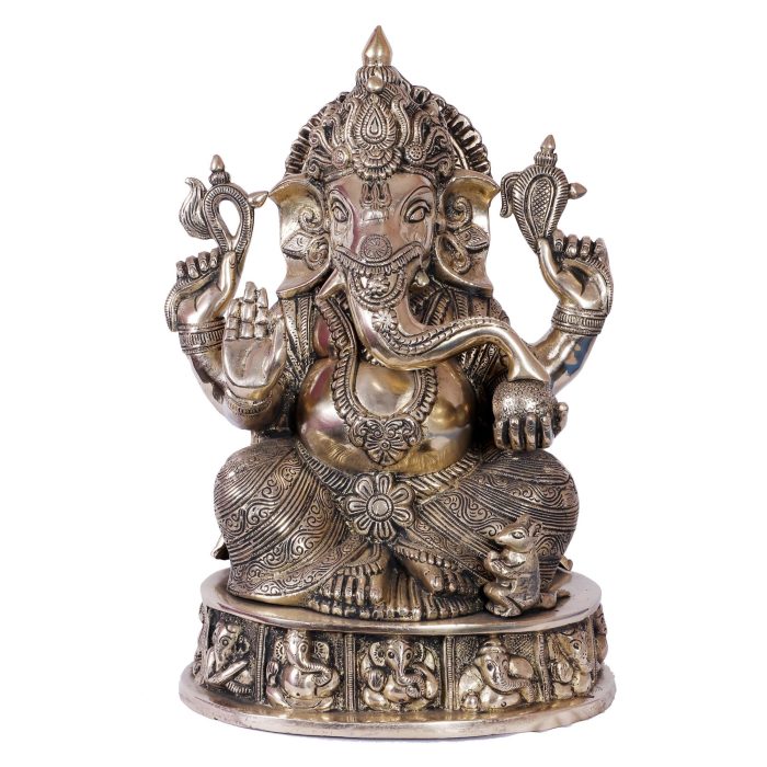 Lord Ganesha Idol Brass Idol | Deity Idol Exclusive Collection - Image 1