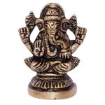 Ganesha God Idol Brass | Divine Ganesha Idol for Obstacle Removal & Success