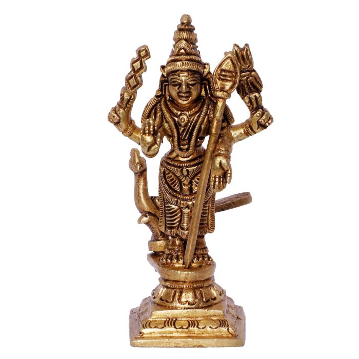 Kartikeya Brass Idol Handicrafts  Idol | Deity Idol Exclusive Collection - Image 1