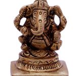 Ganesha God Collectible Handicraft small | Handcrafted Small Ganesha Collectible for Spiritual Decor