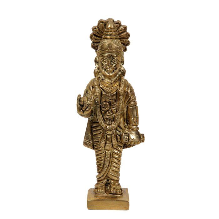 Chitragupta Brass Collectible Handicraft Small  Idol | Deity Idol Exclusive Collection - Image 1