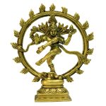 Statue Of Nataraja Brass | Handcrafted Deity Statue for Home Temple & Divine Blessings