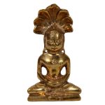 Parshvanatha Jain God Brass | Authentic Hindu Deity Statue for Divine Blessings