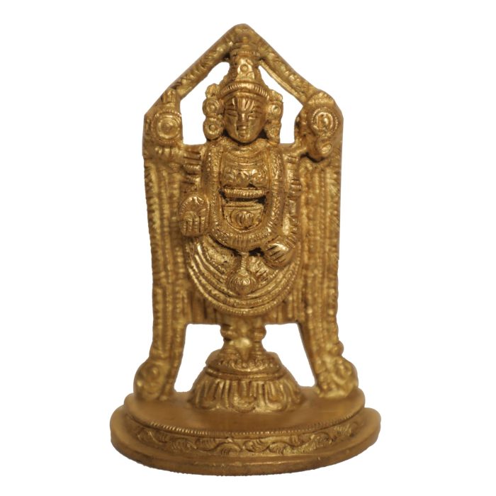 Tirupati Balaji (Venkateswara) Brass Idol | Deity Idol Exclusive Collection - Image 1
