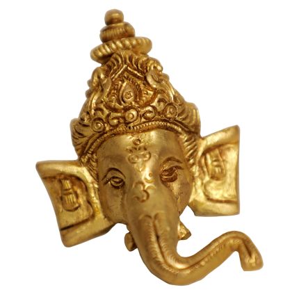 Ganesha Face Brass Idol | Deity Idol Exclusive Collection